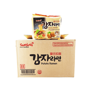 Samyang Potato Ramen 1 case (8 family packs)
