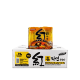Ohsung Hong Ramen Mild Taste 1 Case (4 family packs) 5.29Lb