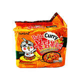 Samyang Buldak Curry Hot Chicken Family pack