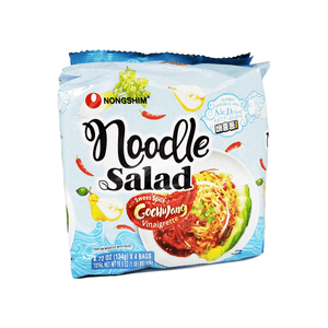 Nongshim Noodle Salad with Sweet Spicy Gochujang Vinaigrette Family pack