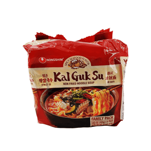 Nongshim Kal Guk Su, 1 Case (8 family packs), 7.26Lbs