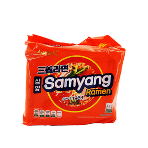 Samyang Ramen, 1 Case (8 family packs), 169.2oz