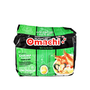 Omachi Artificial Shrimp Flavor Sour & Hot Family pack