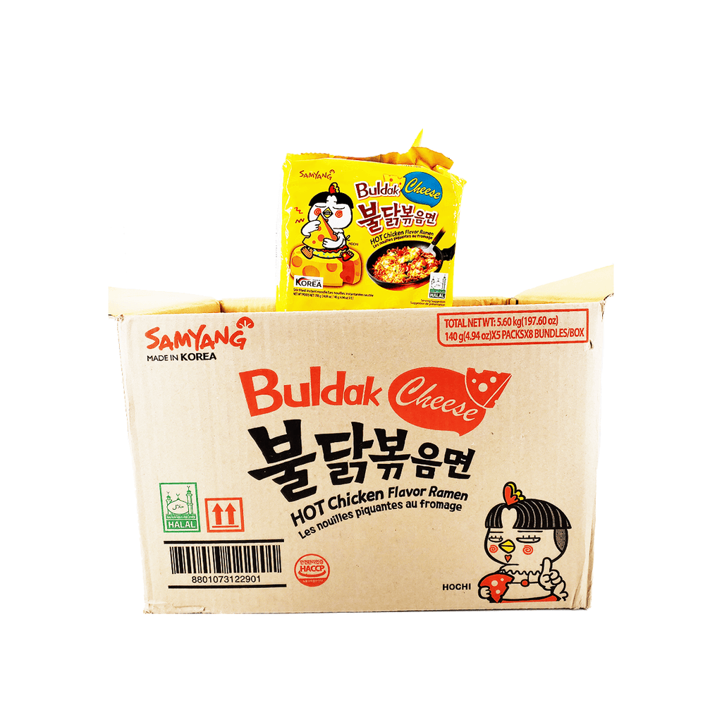 Nouille ramen spicy fromage SAMYANG 140g Corée