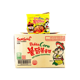 Samyang Buldak Corn Hot Chicken Family pack 1 Case (8 family packs)