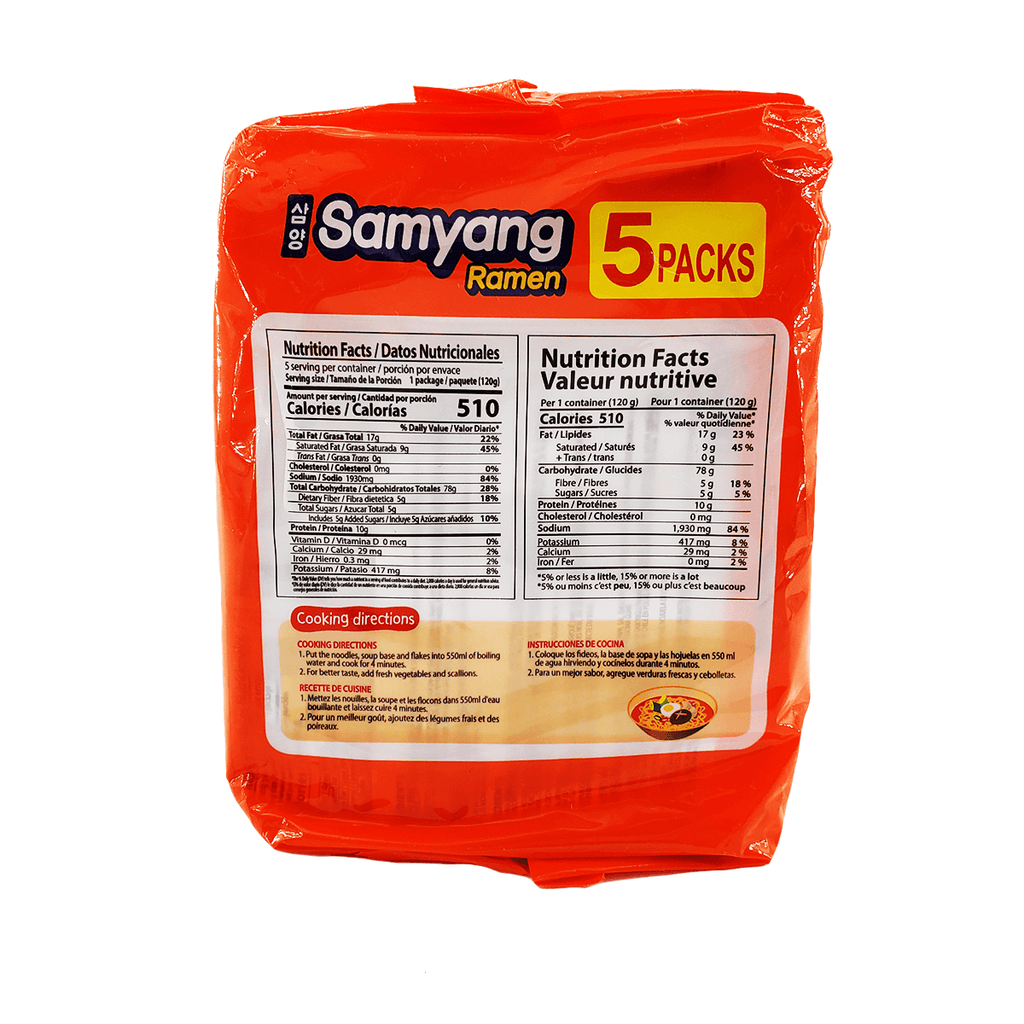 Samyang Ramen Family Pack 21.15oz