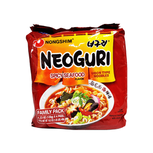 Nongshim Neoguri Spicy Seafood Family Pack 16.9oz