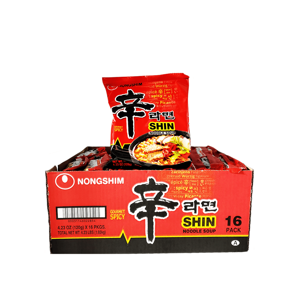 Nongshim Shin Noodle Soup 1 case (16 single packs)