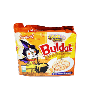 Samyang Buldak Quattro Cheese Family pack