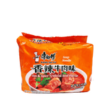 Kang shi fu Hot & Spicy Beef Flavor Family pack