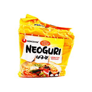 Nongshim Neoguri Mild Seafood  Flavor Family pack 16.9oz