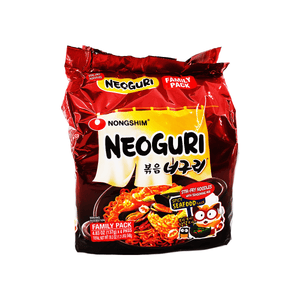 Nongshim Neoguri Stir-fry Noddles Family pack 19.3oz