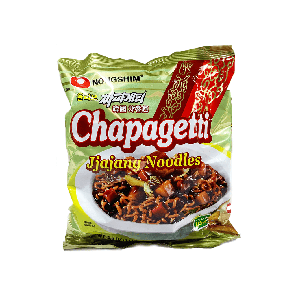 Nongshim Chapagetti 1 Case (16 single packs), 4.48Lbs
