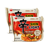 Nongshim Shin Light Air Dried Noodle Single pack Twins 6.84oz