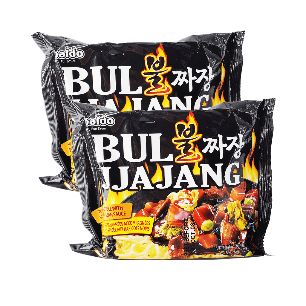 Paldo Bul Jjajang with spicy black bean sauce Single pack Twins