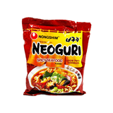 Nongshim Neoguri Noodles, Spicy Seafood, 1 Case (16 single packs), 67.2oz