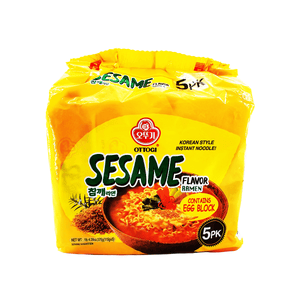 Ottogi Sesame Flavor Noodle Family pack 1Lb 4.28oz