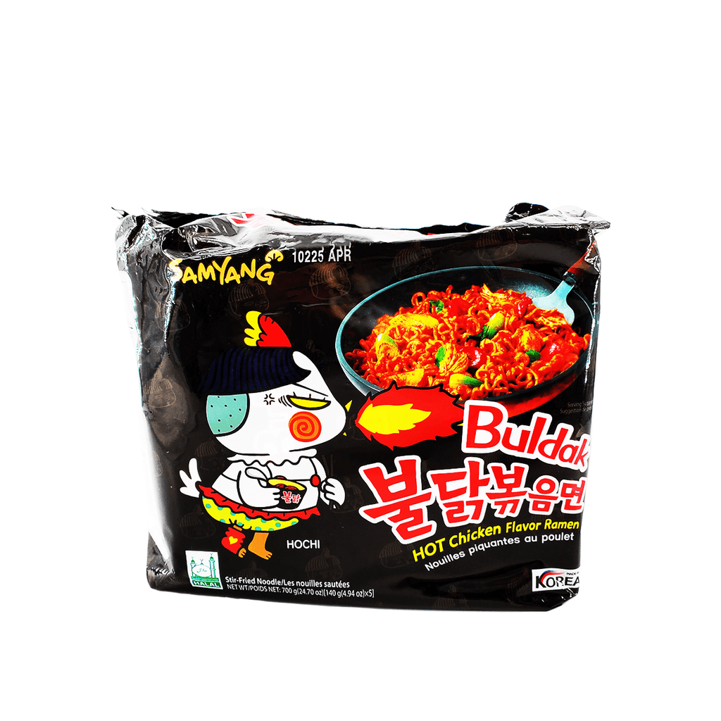 Samyang Buldak Hot Chicken Flavor Ramen Family pack 24.7oz