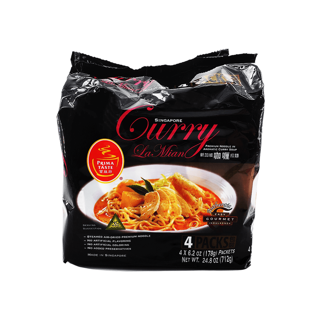 Singapore Prima Food Curry La Mian, Family Pack 24.8oz