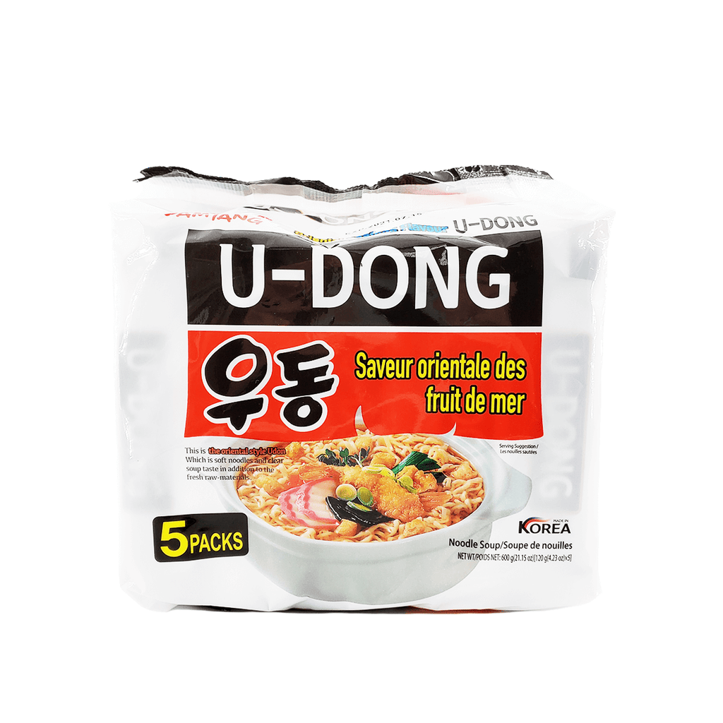 Samyang Oriental Seafood Flavour U-Dong Family pack 21.15oz