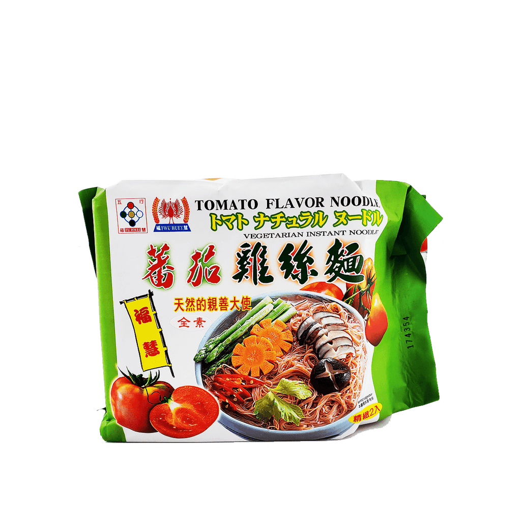FU HWEI Tomato Flavor Vegetarian Noodle Family pack