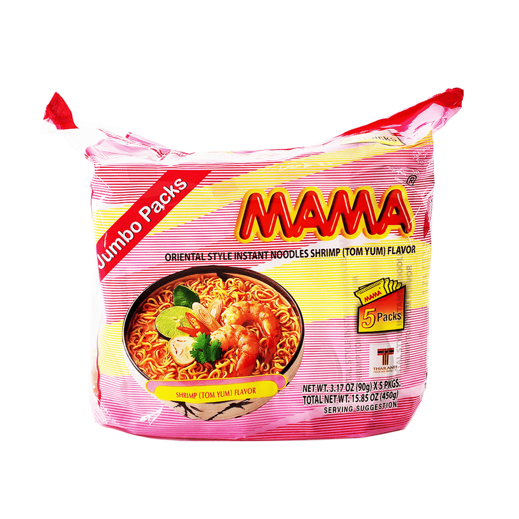MAMA Oriental Style Shrimp (TOM YUM) Flavor Family pack