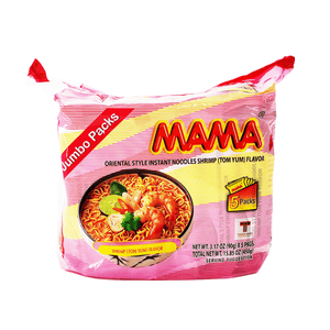 MAMA Oriental Style Shrimp (TOM YUM) Flavor Family pack