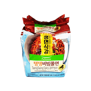 Pulmuone Taeng Taeng Spicy Jjolmyun Family pack