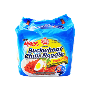 Ottogi Buckwheat Chilli Noodle Family Pack