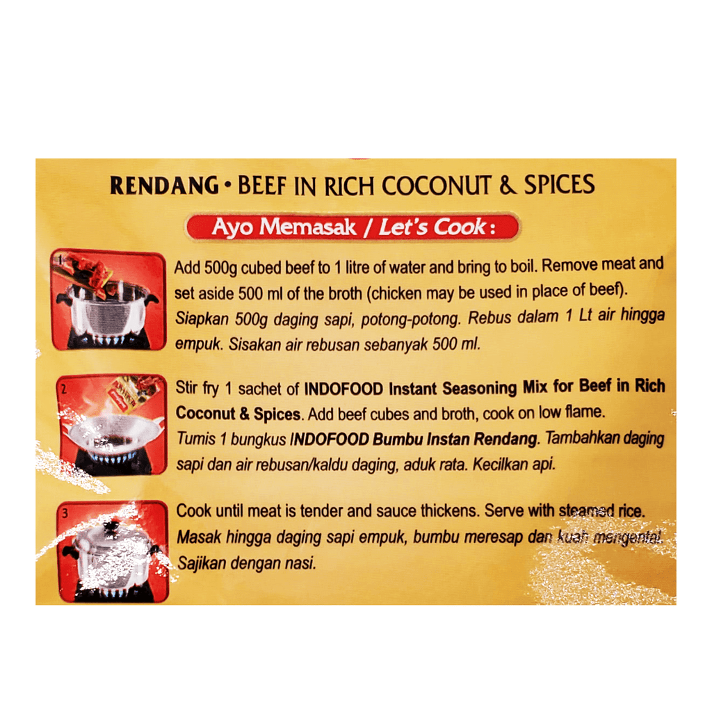 Rendang Beef in Rich Coconut & Spices